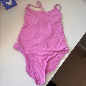 Pink One-Piece Swimsuit